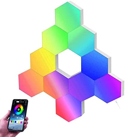 Hexagon LED Wall Light Panels  (10 Pack) - GTRACING